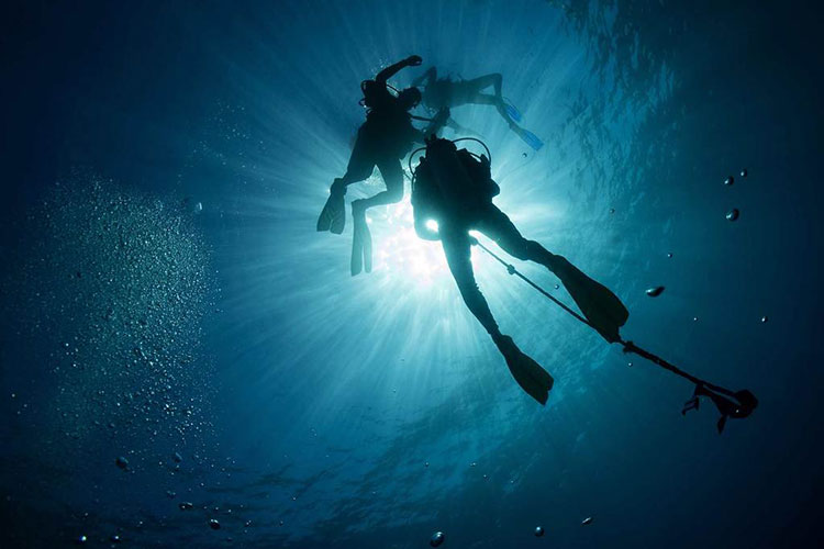 Scuba in Syros